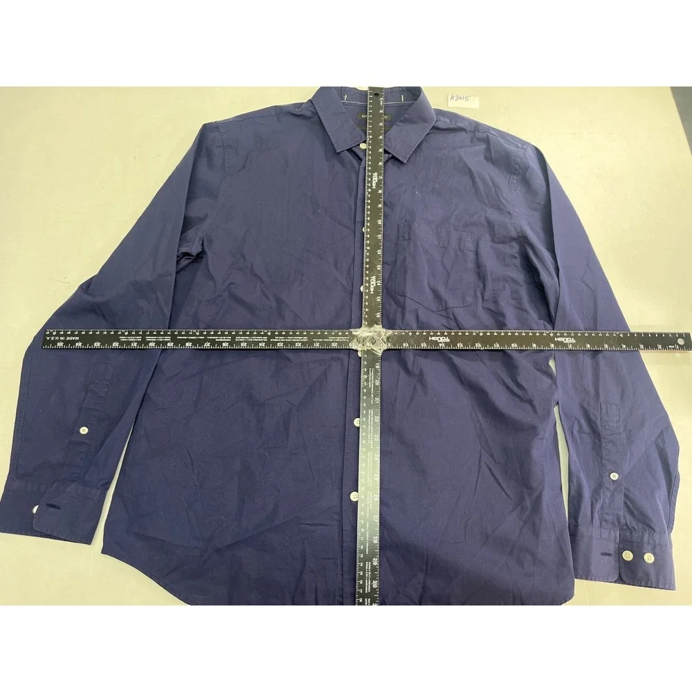 Banana Republic dress shirt Men's size XL navy‎ long-sleeve